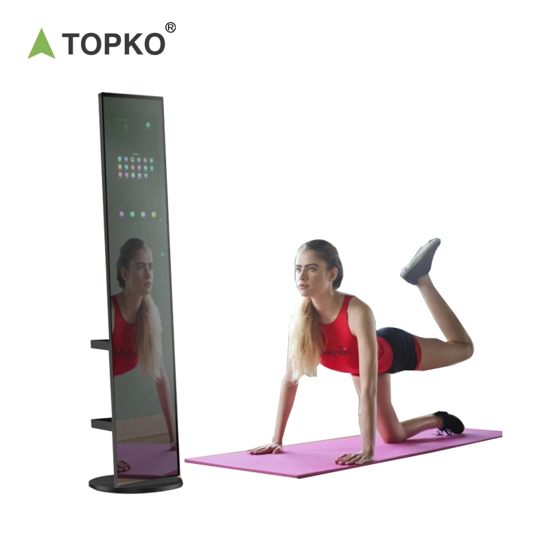 Topko Exercise Mirror Home Yoga Training Fitness Smart Mirror For Gym