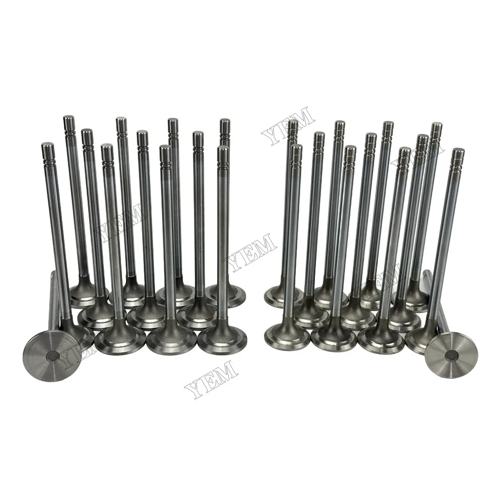 Intake and Exhaust Valve 115-2368 108-5902 115-2367 106-1111 Fit for Caterpillar 3406 Engine
