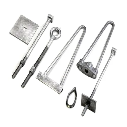 Electrical Stay Rod Complete Set /pole Line Hardware/hot Dip Galvanized Steel Electric Power Line Fittings Bow Type Stay Rod