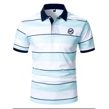 Design Your Own Men Polo T-Shirt Summer Wear Professional Design Men's Polo T-Shirt