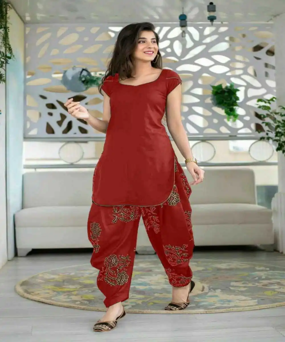 Shop Indian Party Wear Punjabi Suits Elegant Lawn Kurta Sets