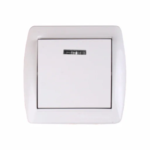 Wall Switch 1 Gang Surface Mounted With Indicator 16a Electric Power