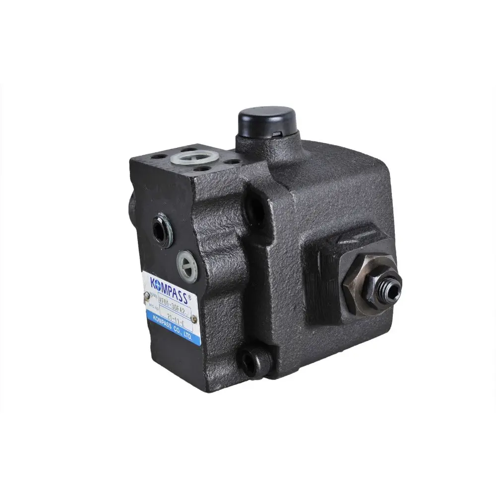 Kompass High Efficiency Variable Low-Pressure Double Vane Pump Leak-Free Hydraulic Pump for All Equipment Types