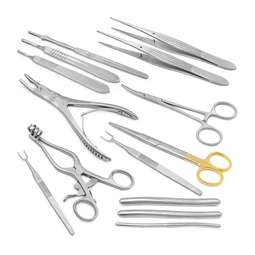 Basic Major Orthopedic Surgical Instruments Set Stainless Steel Medical ...