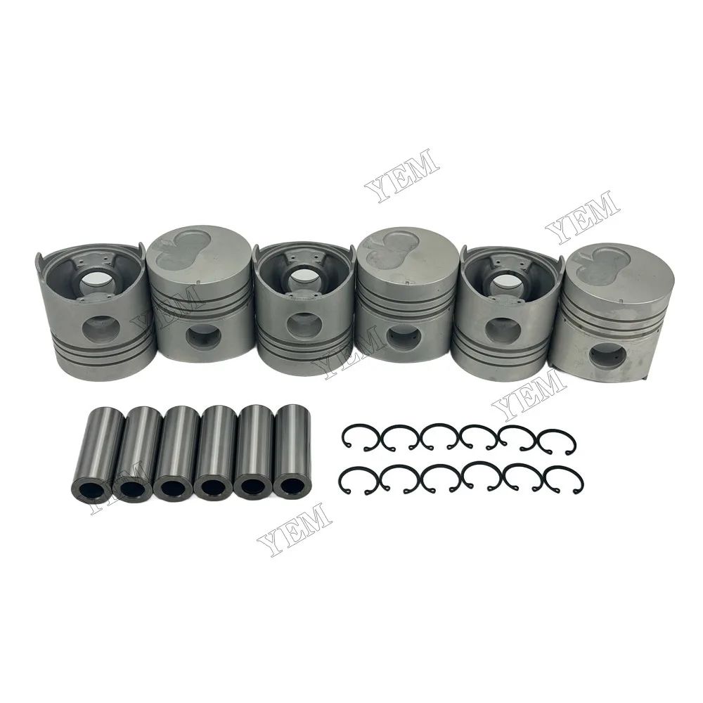 Piston Kit 9-12411-814-0 Fit for Isuzu D500 Engine