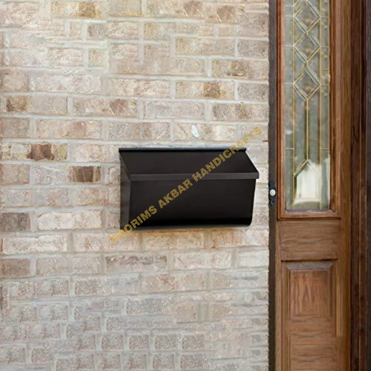 Smart Locking Galvanized Mailbox with Anti Pry Design RFID Keyless Entry Weatherproof Steel Construction