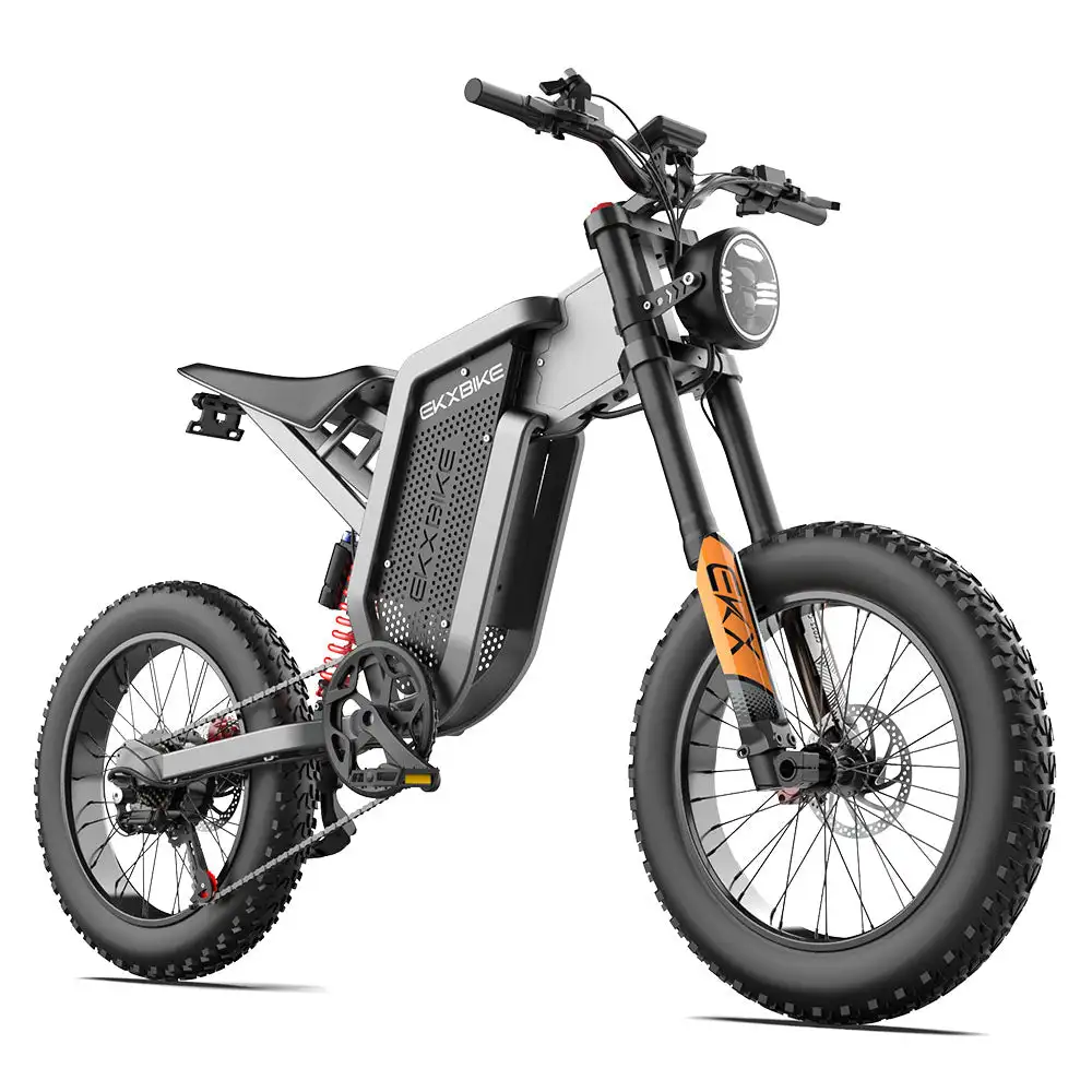 X21 Electric Bike 2000W 48V35AH 55km/h Battery Snow Electric Motorcycles 20*4.0 Off-Road Tyre Mountain E-bike