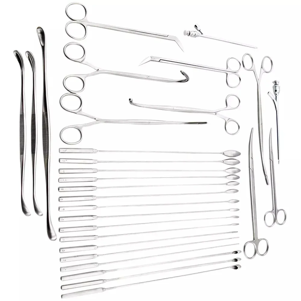 Ent Smr Instruments Set Of 21pcs For Submucous Resection Surgery ...