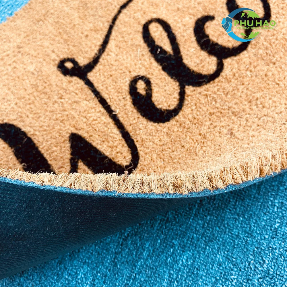 Hot Selling INDOOR MAT / DOOR MAT Eco-Friendly Elegance: Indoor Mat with Anti-Slip Base, 40x60cm, Coconut Fiber