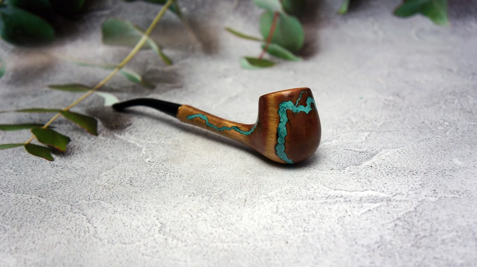 High Quality Latest Designs Wooden Pipe With One Hitter Naturals Handmade Wooden Smokings Portable Pipe Straight Solid