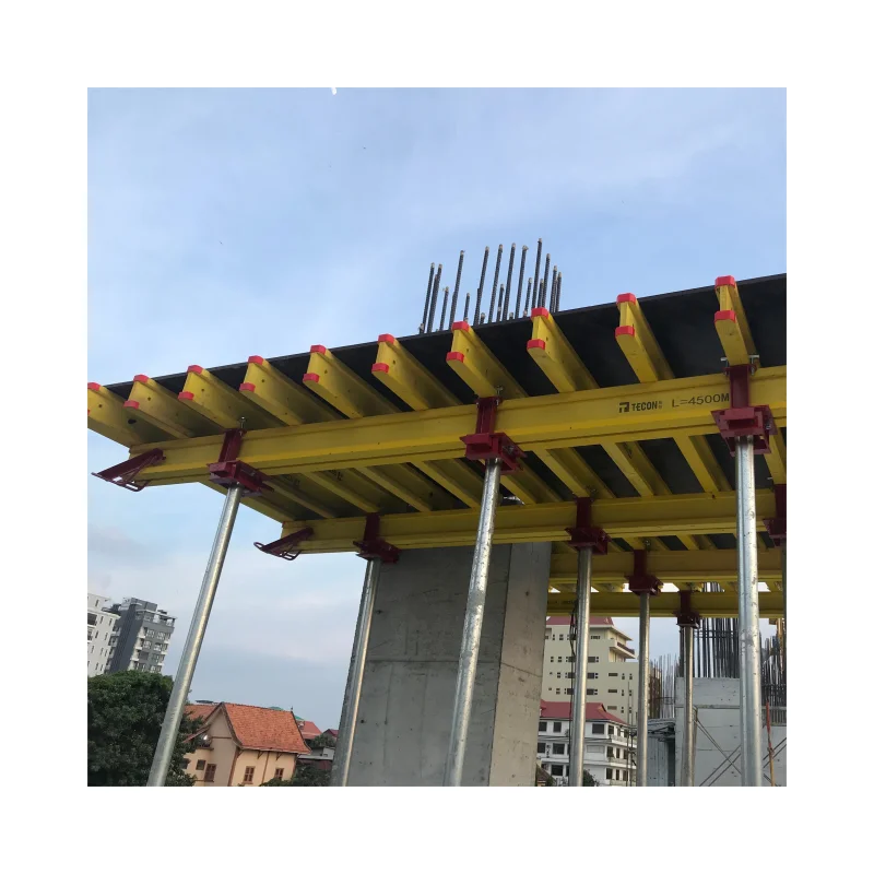 TECON Large Area Slab Flying Table Formwork System Timber Beam Doka Forms With Plywood for Concrete Construction
