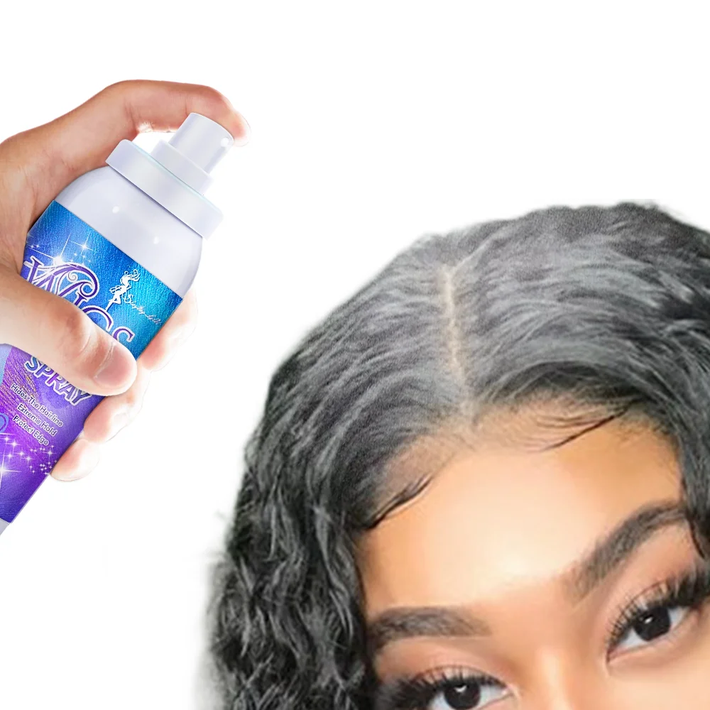 Strong Natural Finishing Hold Wig Extreme Hold Melting Lace Spray Lace