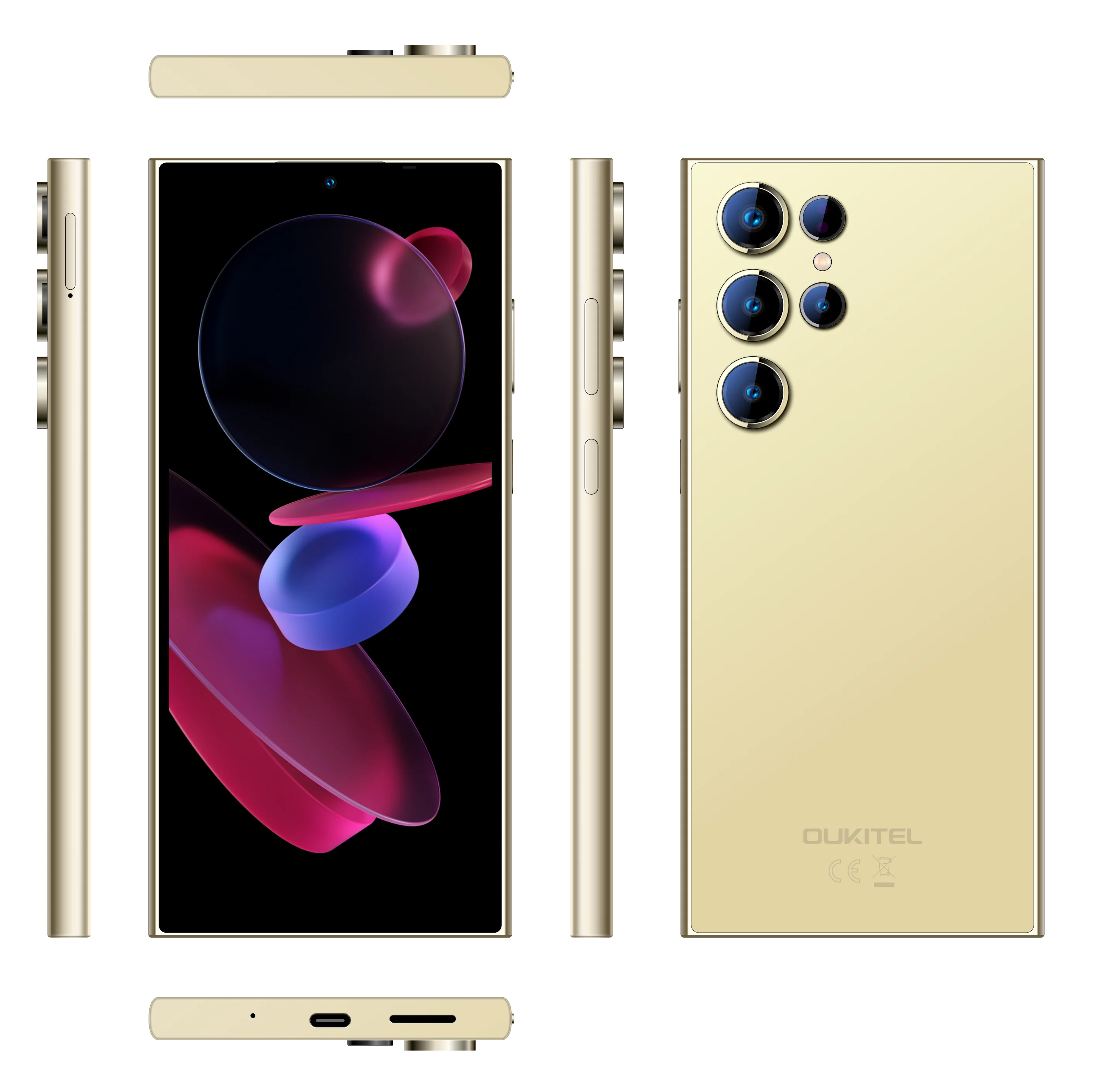 Amazon.com: OUKITEL C61 Unlocked Cell Phone 2025- Android 15