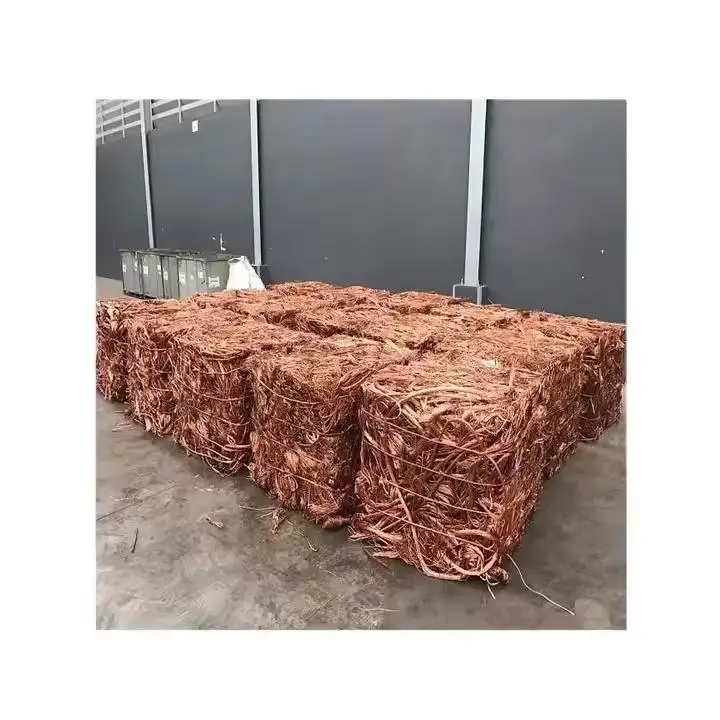 Wholesale Bright Pure Copper Wire 99.95%-99.99% Recycled Metal Scrap Berry Copper for Sale at Cheap Price