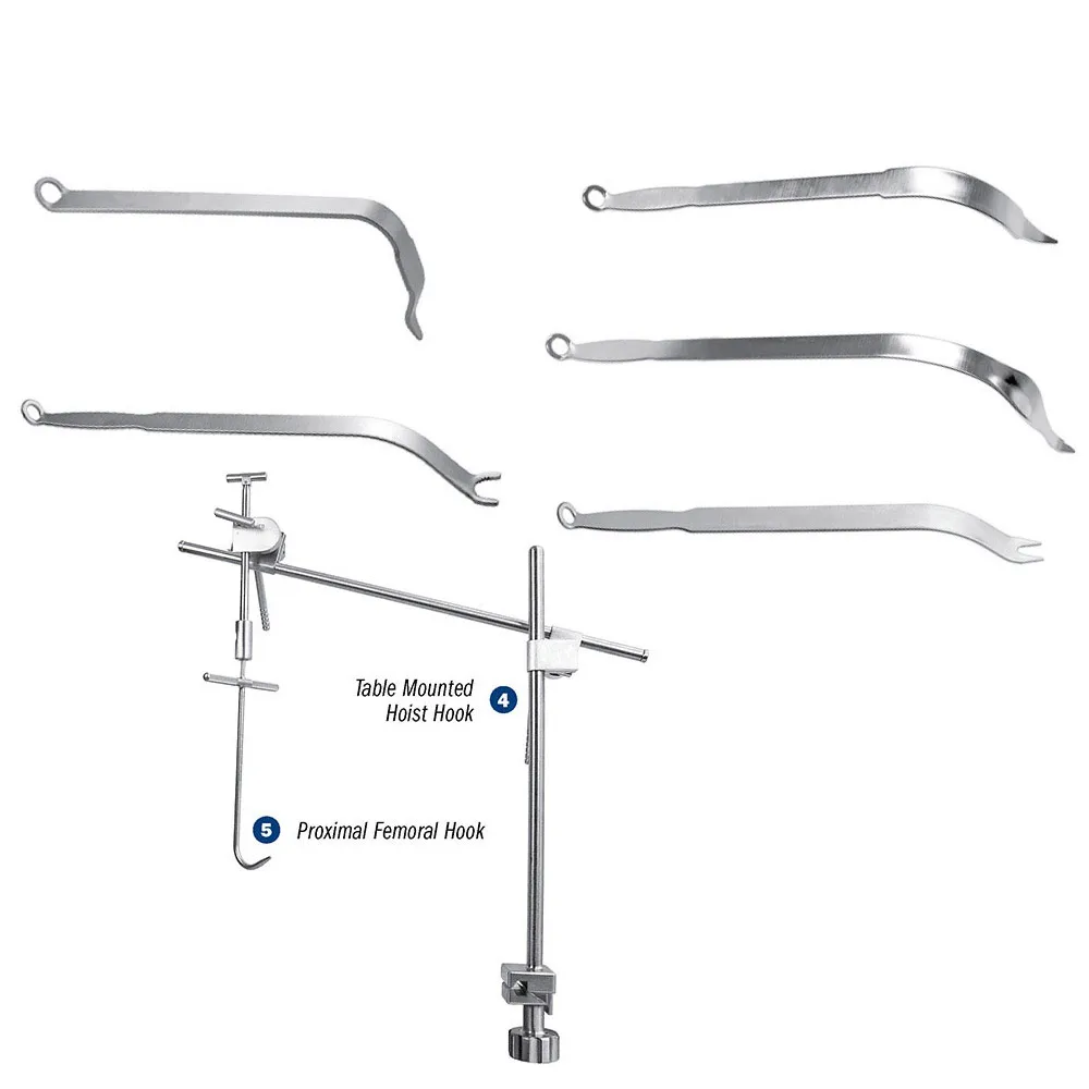 Anterior Total Hip Surgical Instruments System Retractor Set With