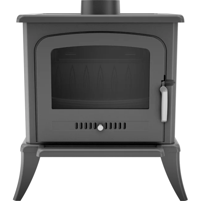 Wood Burning Cast Iron Stove K7 Diameter 130 5 Kw Traditional Design
