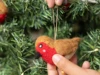 Felt Robin Bird Ornament