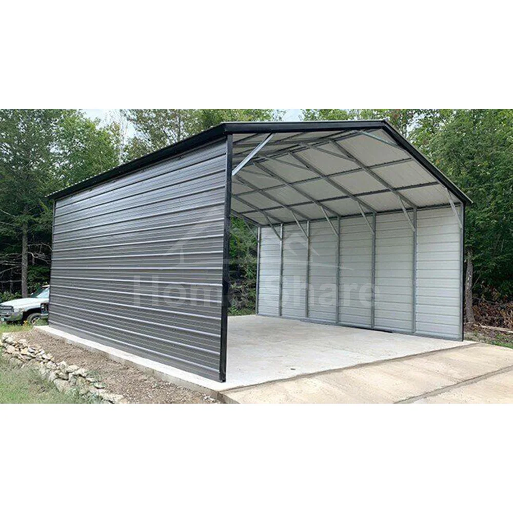 Waterproof Outdoor Garage Canopy Storage Shed Metal Frame Carport For