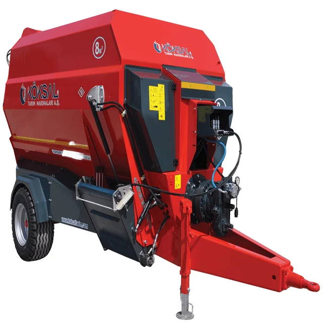 Vertical Tmr Feed Mixer Special For Cattle And Sheep Feed Mixer In