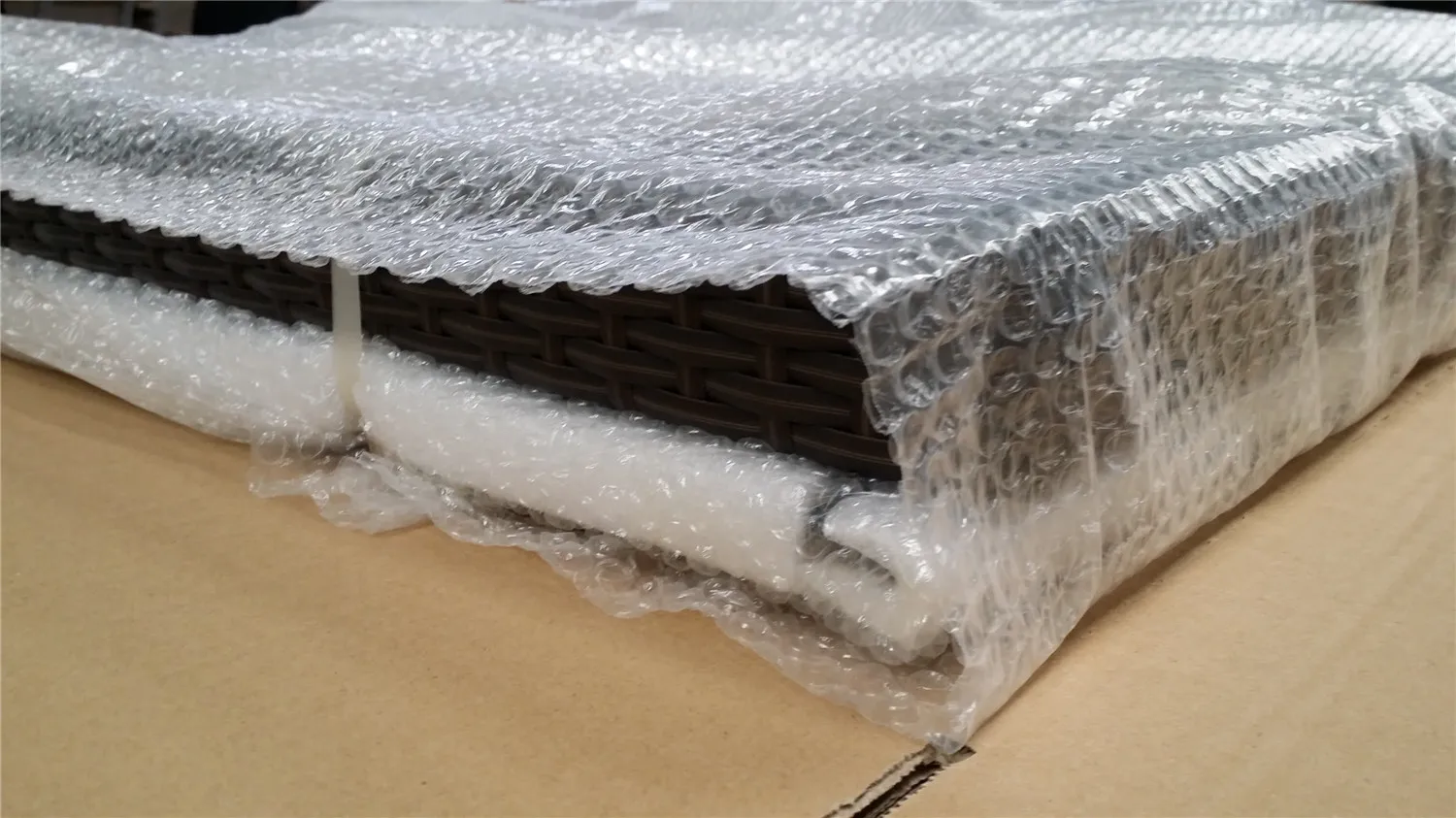 Outdoor Garden Assemble Sofa Patio Courtyard Teak And Aluminum Frame