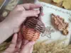 Beige avec dessus marron
