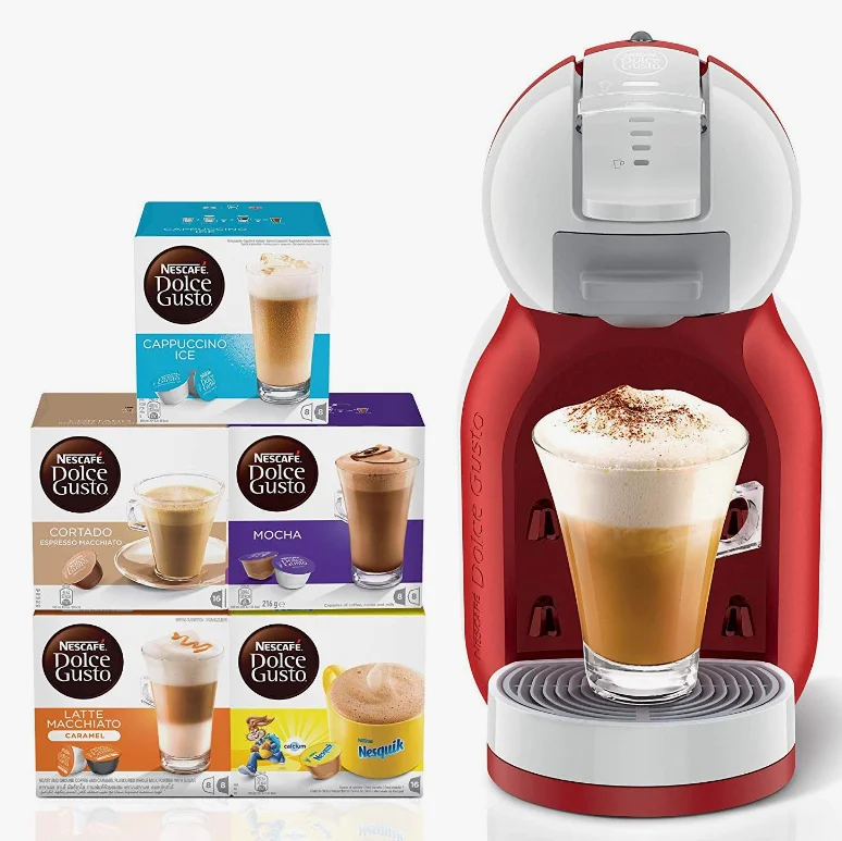 Nescafe Dolce Gusto Variety Pack - 64 Coffee Capsules 4 Flavors For Coffee Machine
