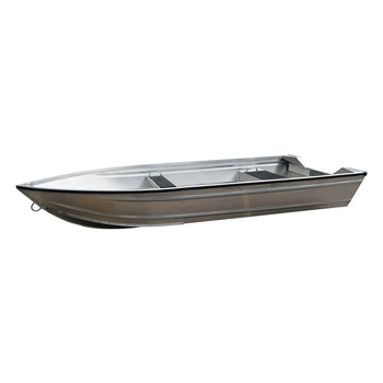 12ft V-bottom Hull Boat/ Aluminum Jon Ship With Motor For Fishing ...