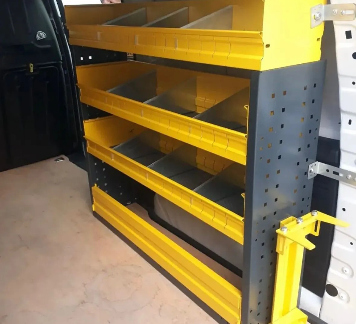 In-Vehicle Metal Furniture Van Shelving & Cabinets for Vehicle Storage OEM