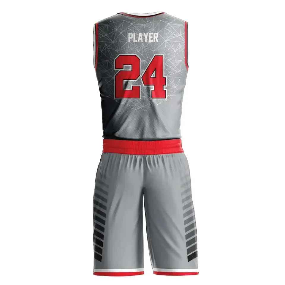 Мужской баскетбольный комплект с сублимационной печатью