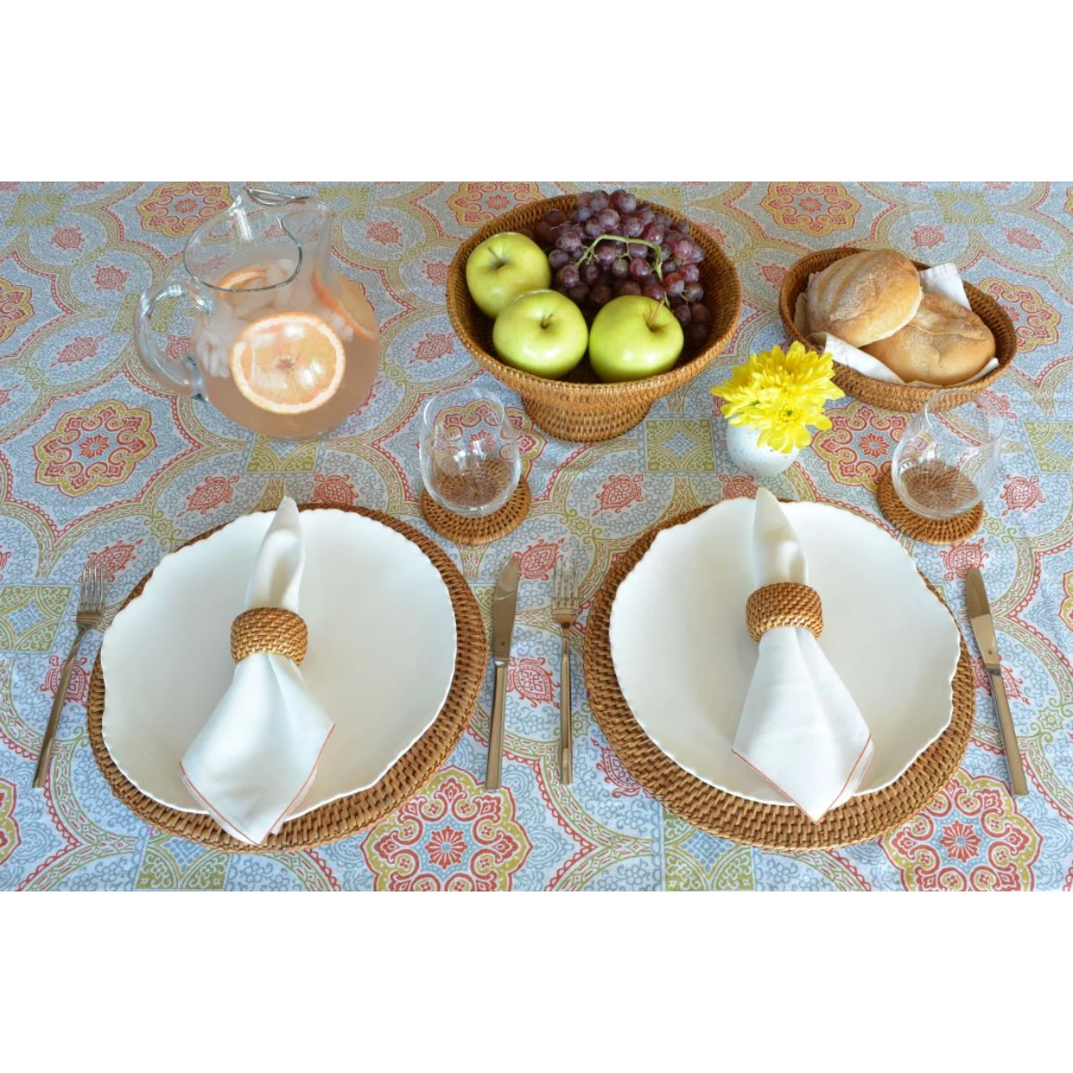 Great Quality Charger Plate Restaurant Tableware Round Shape Engraved