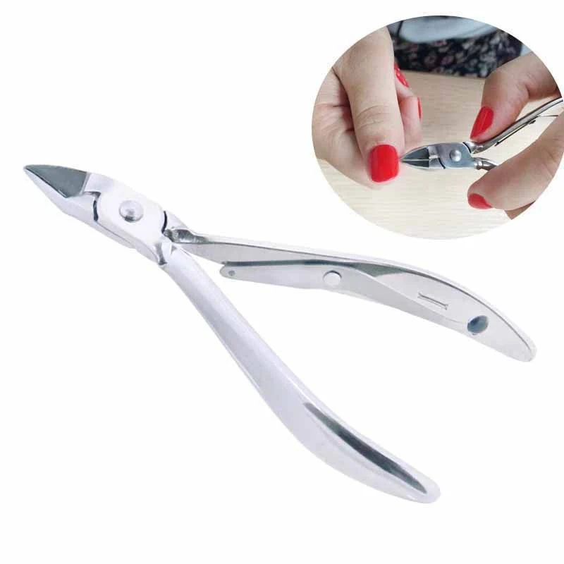 2024 Cuticle Nail Nipper Premium Quality Stainless Steel Trimmer for Manicure & Pedicure at Home