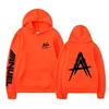 Orange black letters