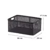 Black: 40x29x17.5 cm