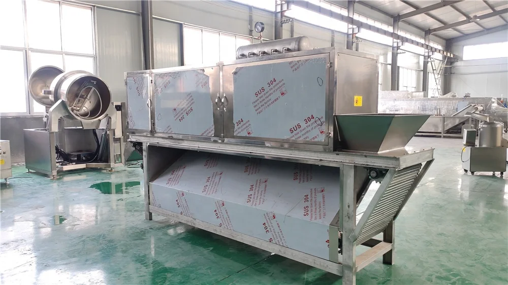 Potato Powder Processing Line Garlic Powder Line Garlic Peeler Machine manufacture