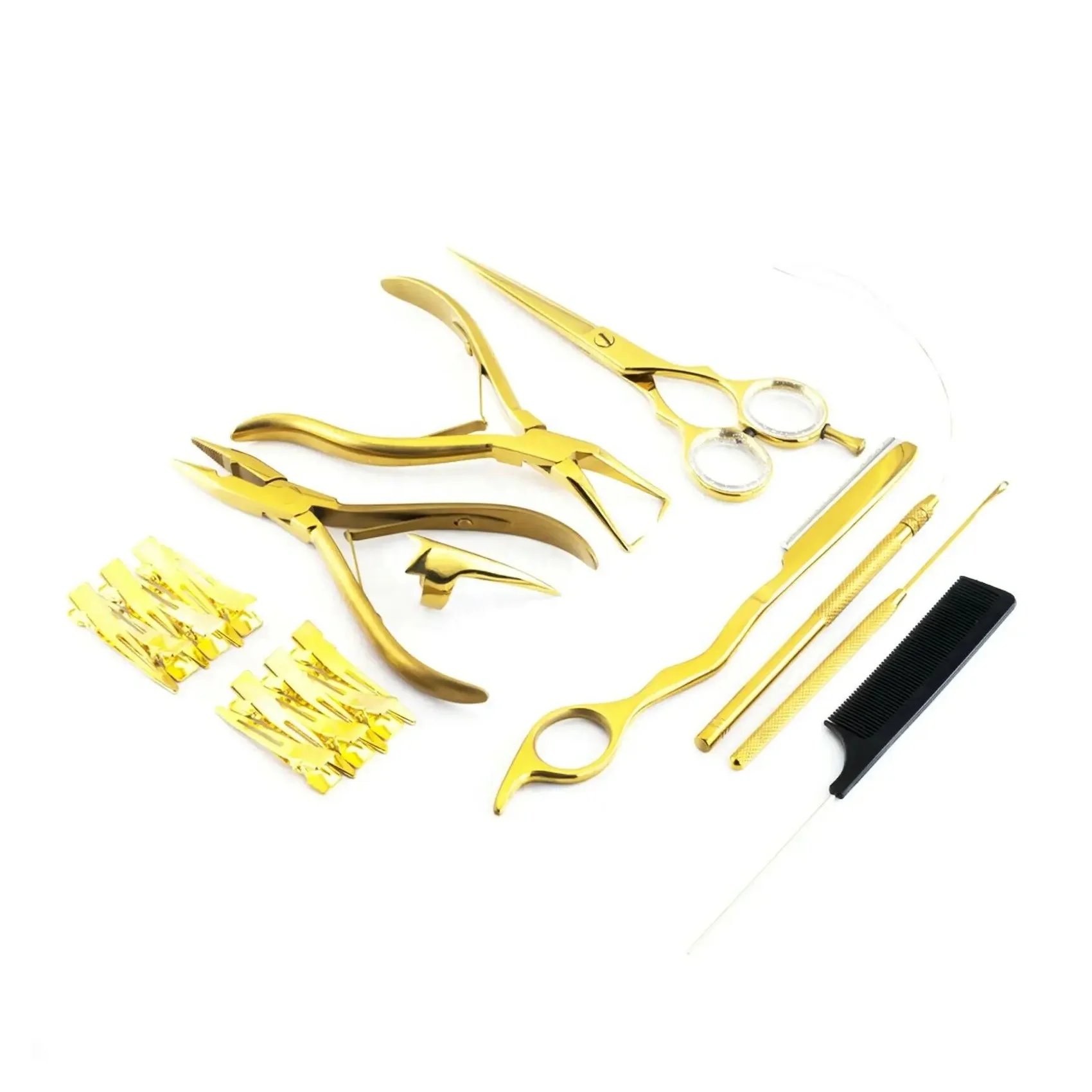 Professional Tape In Hair Extension & Microlinks Hair Extensions Tools