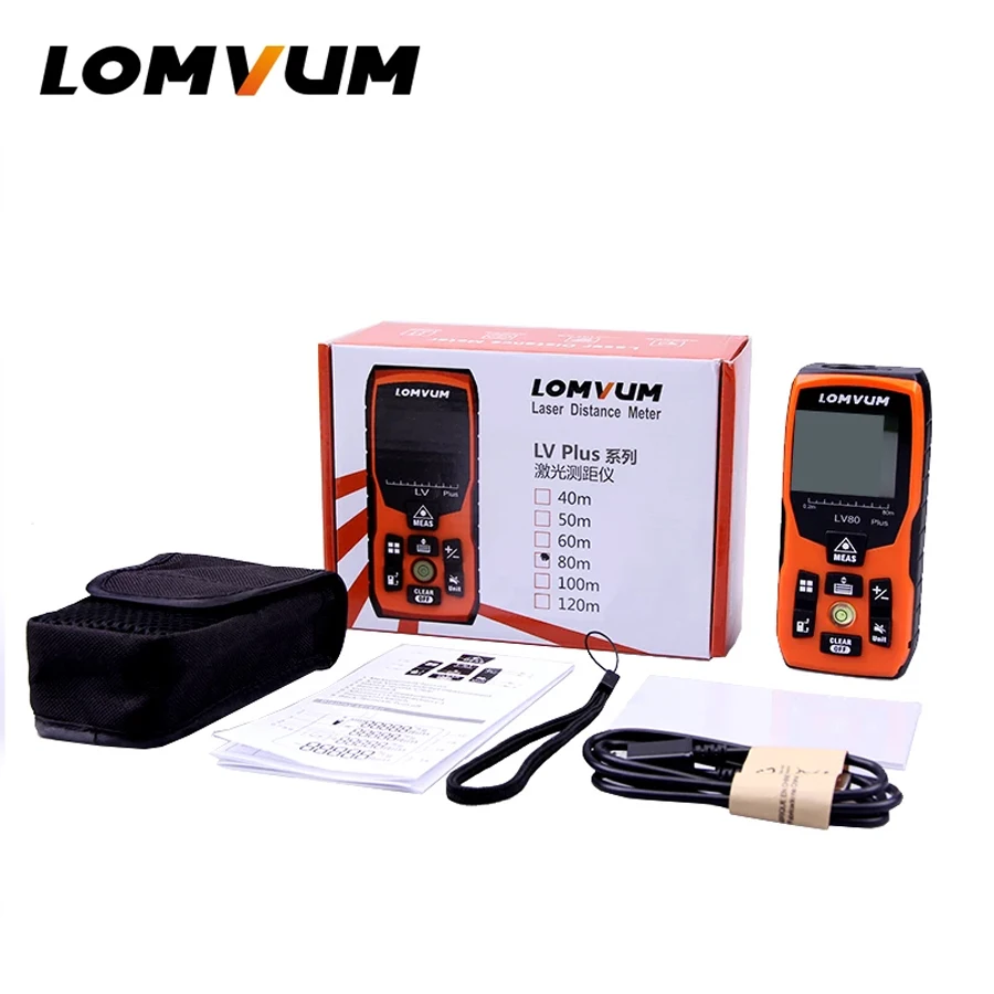 Lomvum Lv Plus New Usb Bubble Charging Level 100m Rangefinders Digital ...