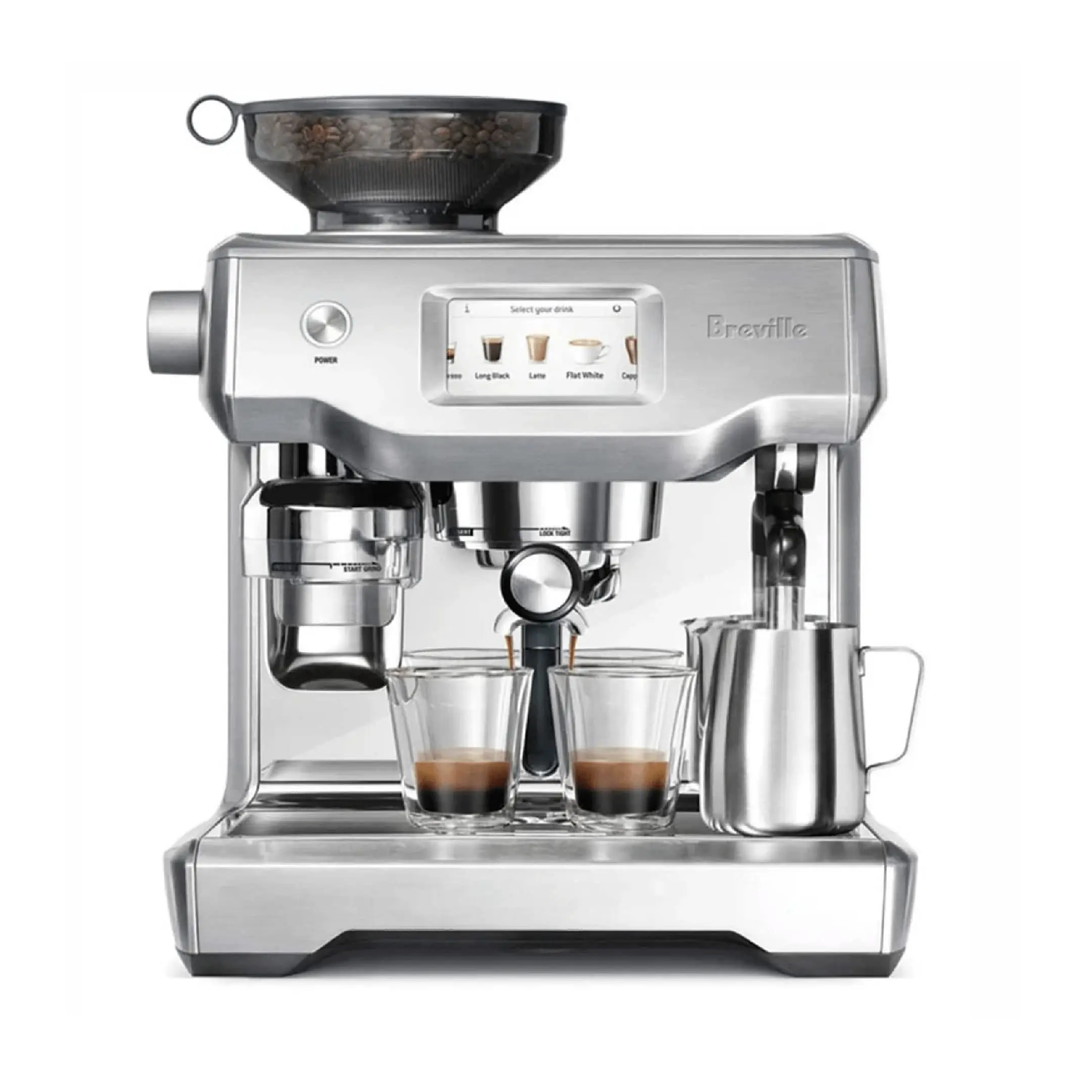 Hot New Barista Express Espresso Machine Brushed Stainless Steel ...