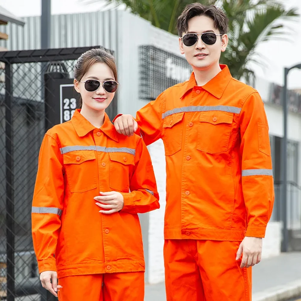 Custom Coverall Safety Suit Construction Clothes Industrial Workwear