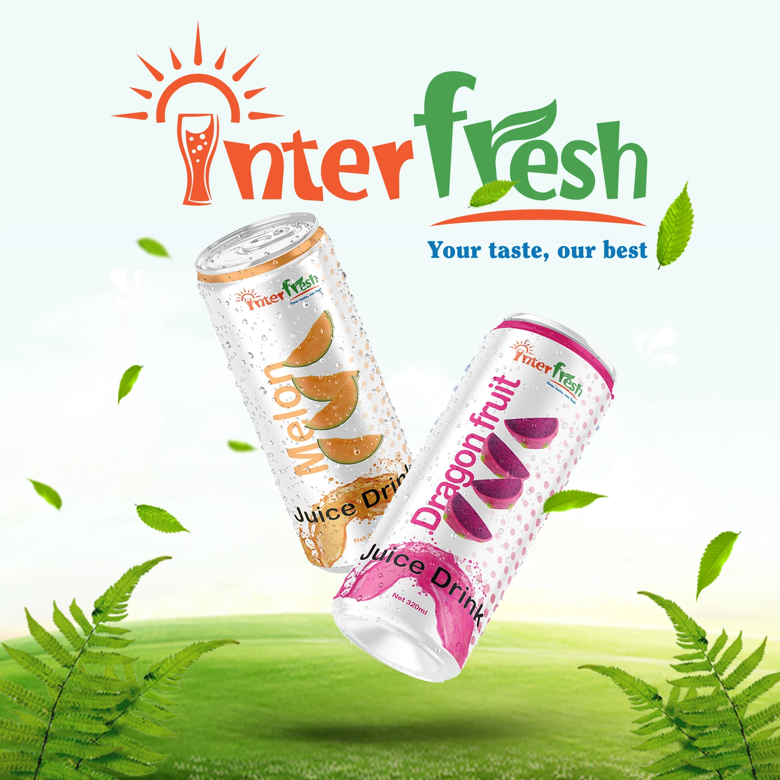 Interfresh Premium Coconut Water Pineapple Flavor 500ml HALAL HACCP ...