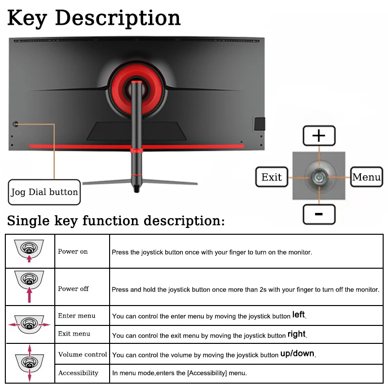 38-inch Ultra Wide Curved 21:9 Monitor 4k 100hz 144hz Ips Panel ...