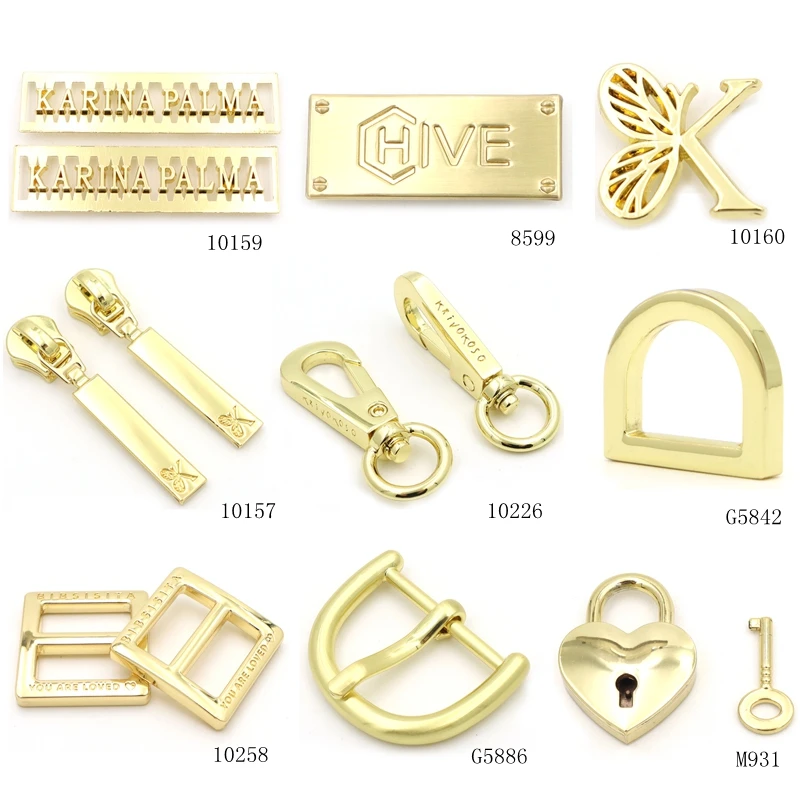 Handbag Hardware  Accessories Metal Handles Strap Connectors Bag Hardware