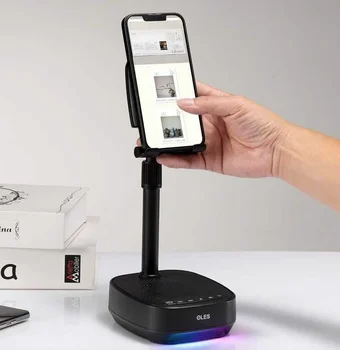2025 Newest Bluetooth Speaker Stander With Light