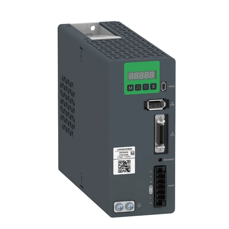 New Original LXM16DU07M2X Lexium 16 series servo drive. 750W power, high dynamic response and precise positioning control performance. Equipped with comprehensive safety protection