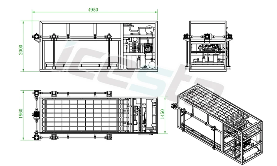 Ice Machine, ICESTA, 2t - detail 10