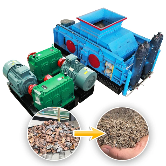 Alibaba.com: Fine Sand Making Machine, Double Roller Crusher with ...