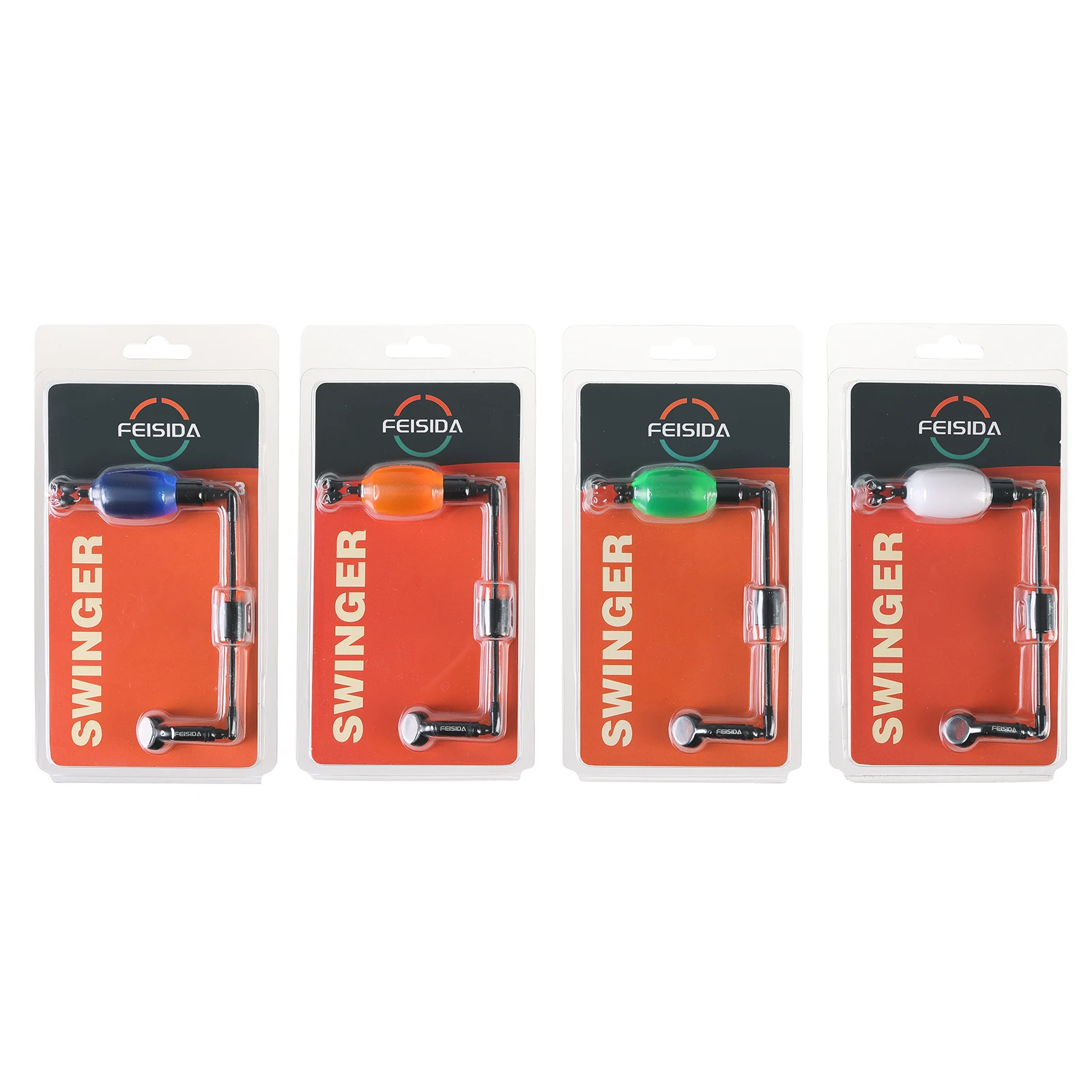 Best-selling Colorful Carp Fishing Swinger 4pcs in Box