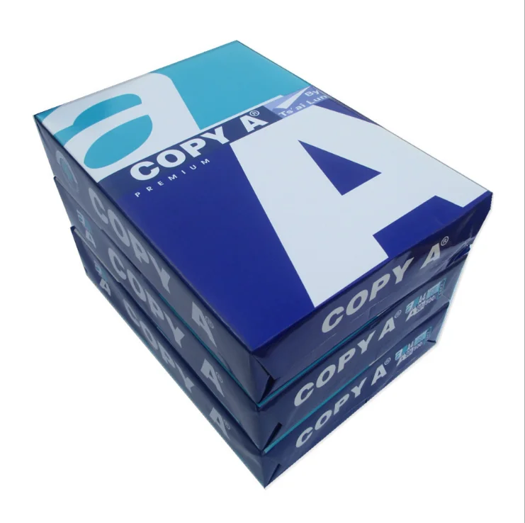 100% Woold Pulp 80gsm A4 Copy Paper 70 GSM / 80 GSM - Super White a4 paper for sale-Double A A4