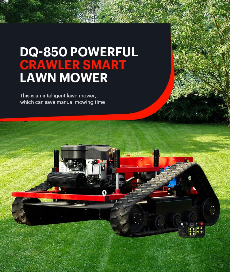 Commercial Gps Tracked Remote-controlled Lawn Mowers For Various ...