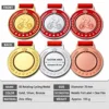 3D Rotating Cycling Medal