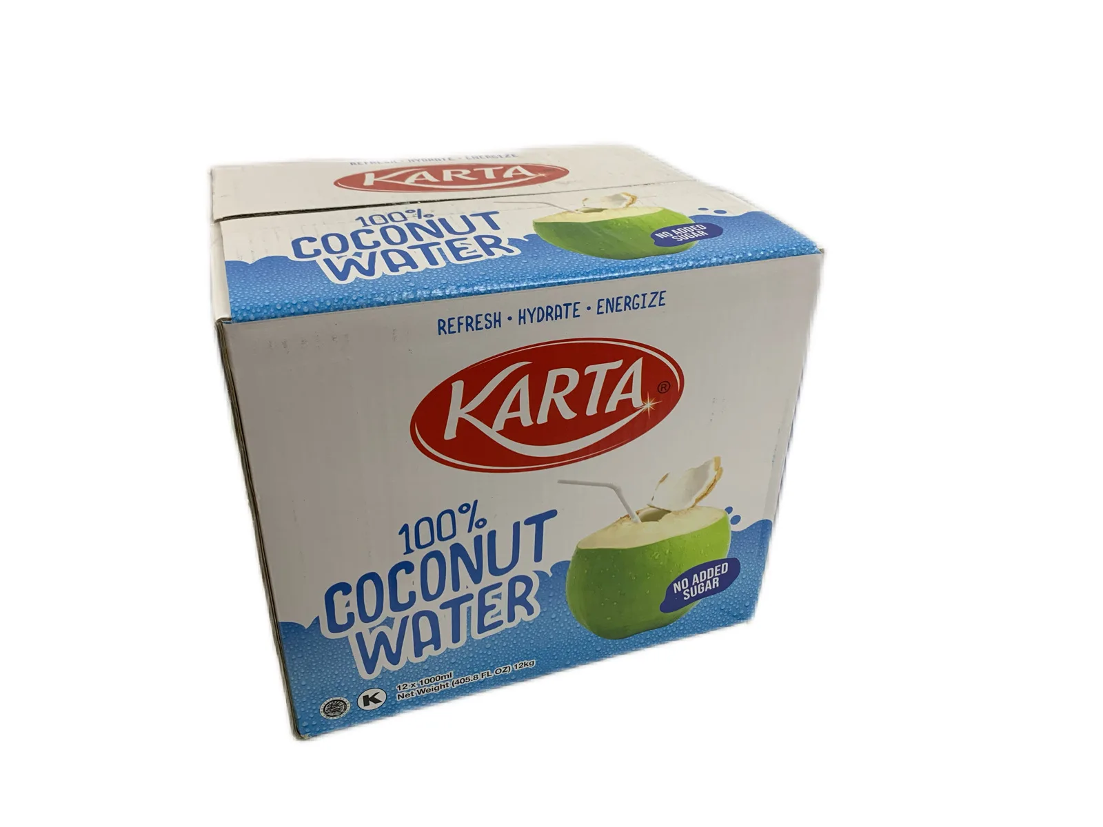 Karta Malaysia Fresh Coconut Water Drink 1000ml 100 Pure & Natural